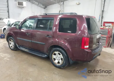 2009 Honda Pilot Lx z USA, uszkodzony, nr VIN 5FNYF482X9B013450